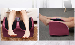 Masseur de pied électrique – Thérapie Chauffante & Compression Chaude – Rouleau de Pétrissage Shiatsu Relaxation musculaire, Soulagement de la douleur et Machine de Spa des pieds