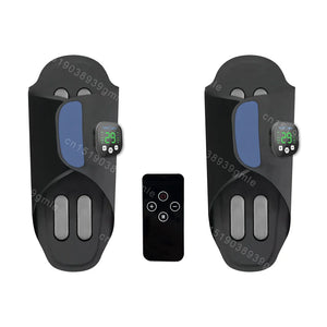 Masseur de pied électrique Stimulation musculaire & Relaxation – Coussin EMS Circulation sanguine Machine de massage des pieds Spa Pieds sans piles outil de massage