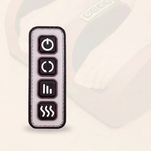 Masseur de pied électrique, compression chaude & rouleau de pétrissage profond – Machine de massage corporel, relaxant mollets, soulagement pression pieds & chevilles