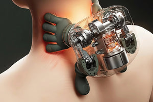 Masseur de cou électrique & dorsal – Massage profond 4D, soulagement douleurs & tensions musculaires, rechargeable, Type-C, autonomie 3H