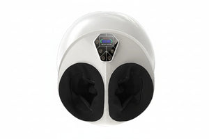 Masseur de pied électrique vibrant & pétrissant – Appareil de massage acupression, rouleaux shiatsu, relaxant pour jambes & pieds – Soulagement douleur