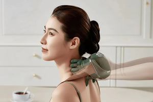 Masseur de cou électrique & dorsal – Massage profond 4D, soulagement douleurs & tensions musculaires, rechargeable, Type-C, autonomie 3H