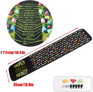 Masseur de Pied Acupression & Réflexologie – Coussin de Massage Marche, Relaxation Pieds Pression, Soin Santé & Fatigue Pieds