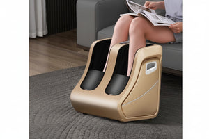 Masseur de pied électrique Shiatsu & Pétrissage – Circulation Chaleur, Compression Jambes & Mollets, Relaxation Profonde, Usage Homme Femme