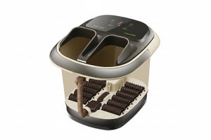 Bain de pied masseur électrique chauffant & automatique – Spa de pieds thermostatique, Fumigation domestique, Bassin de massage à température constante M0180