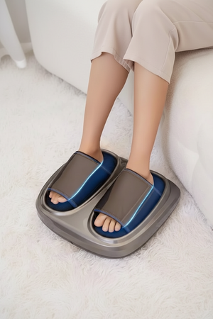 Gros plan 2 - Vue détaillée du bon positionnement des pieds