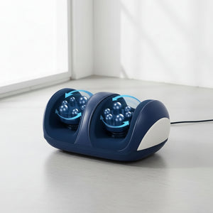 Masseur de pied électrique Shiatsu Extra Large & Compresse Chaude – Rouleau Jambes, Pétrissage Mollet, Relaxation Profonde, Soulagement Fatigue & Thermothérapie