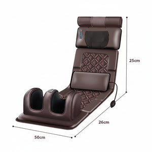 Masseur de corps électrique vibrant & chauffant – Coussin de massage vibrant épaules, cou, taille & genoux avec airbags