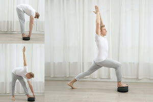 Masseur de pied électrique Repose Pied & Ottoman – Tabouret Bureau, Soulagement Fasciite Plantaire, Coussinets Silicone Souple & Stimulation Circulation Sanguine