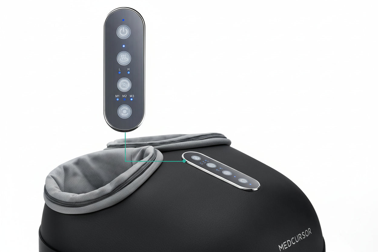 Masseur de pied électrique & enveloppant – Relaxation musculaire, rouleau chauffant, réflexologie & instituts oto, circulation sanguine, soulagement tensions & douleurs.