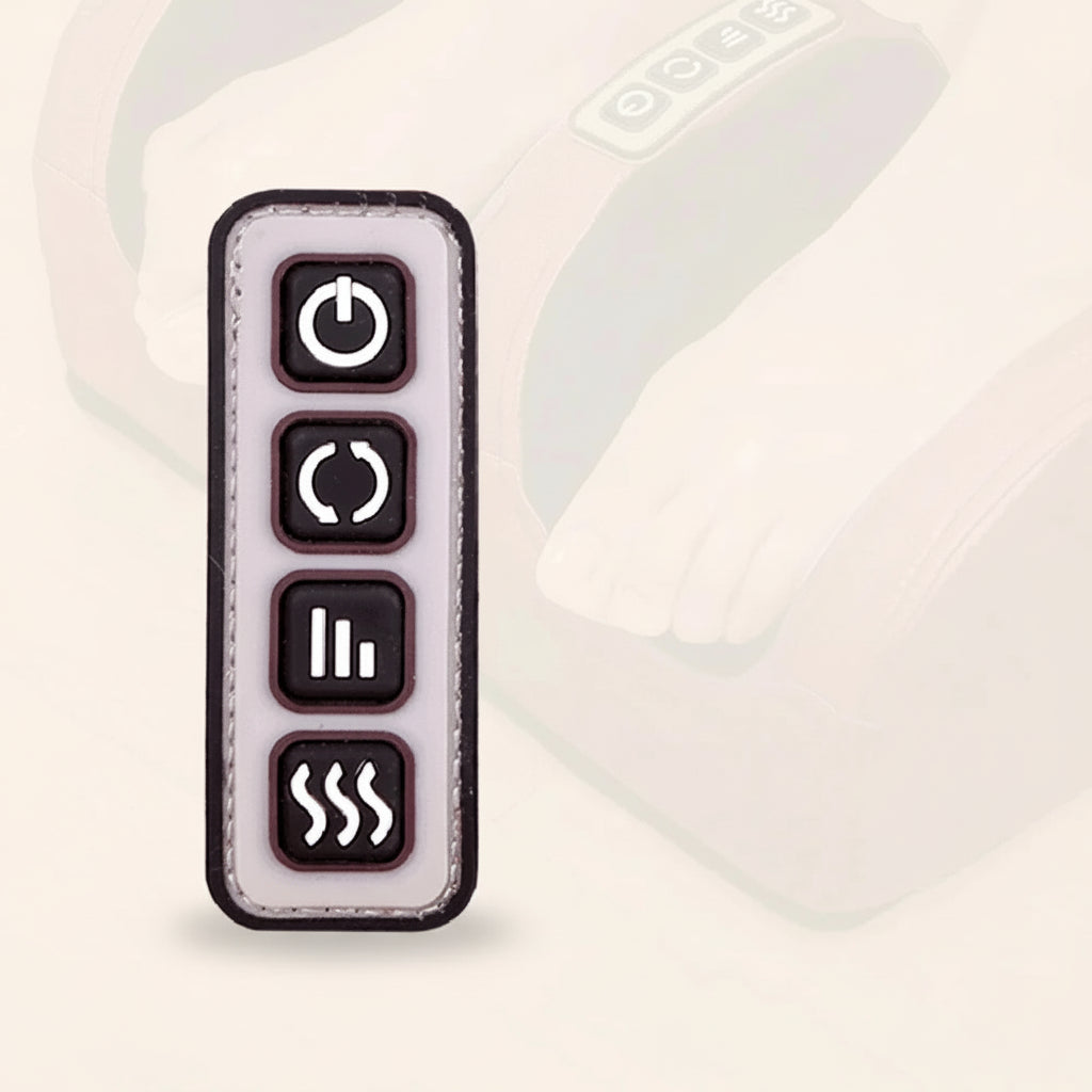 Masseur de pied électrique, compression chaude & rouleau de pétrissage profond – Machine de massage corporel, relaxant mollets, soulagement pression pieds & chevilles