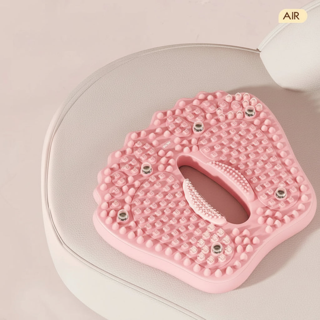 Masseur de pied électrique antidérapant & acupression – Tapis réflexologie magnétique, rouleau gonflable & relaxation bien-être