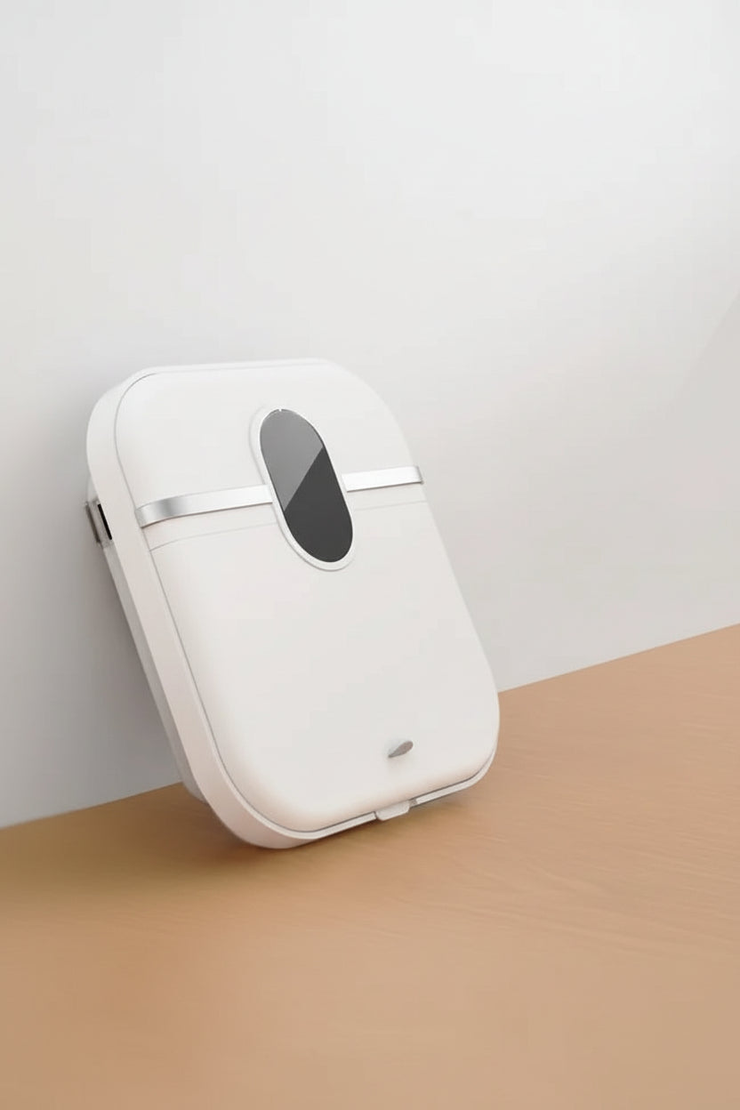 Bain de pied masseur électrique Portable & Pliable – Bain de pieds Chauffant Température Constante, Massage Vibrant & Bulles