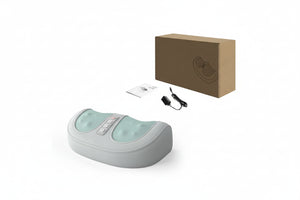 Masseur de pied électrique Shiatsu & Chauffant – Masseur corporel Pétrissage profond, Thérapie thermique, 3 Modes de rouleau & Circulation sanguine