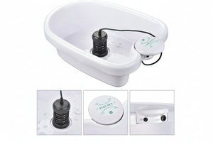 Bain de pied masseur Ion Détox & Vibrations – Baignoire Spa Pieds, Seau Trempage Sauna, Massage Acupression & Relaxation