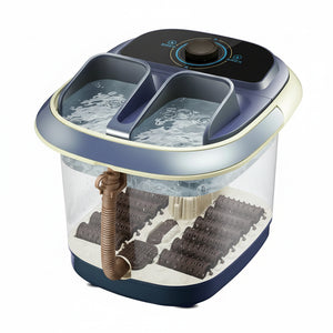 Bain de pied masseur électrique chauffant & automatique – Spa de pieds thermostatique, Fumigation domestique, Bassin de massage à température constante M0180