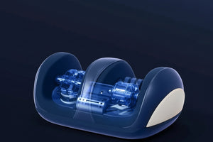 Masseur de pied électrique Shiatsu Extra Large & Compresse Chaude – Rouleau Jambes, Pétrissage Mollet, Relaxation Profonde, Soulagement Fatigue & Thermothérapie