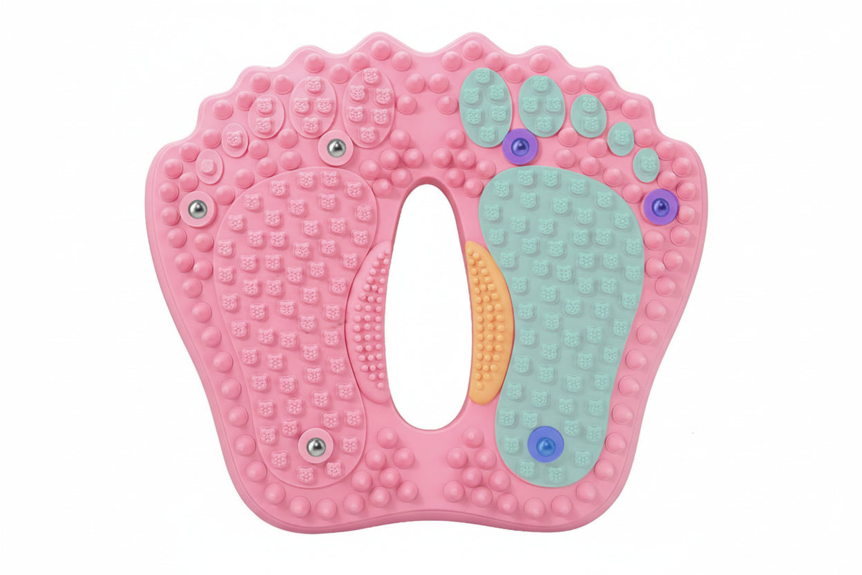 Masseur de pied électrique antidérapant & acupression – Tapis réflexologie magnétique, rouleau gonflable & relaxation bien-être