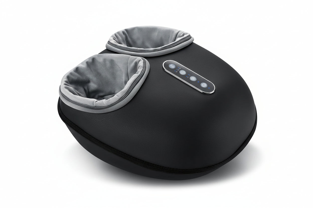 Masseur de pied électrique & enveloppant – Relaxation musculaire, rouleau chauffant, réflexologie & instituts oto, circulation sanguine, soulagement tensions & douleurs.