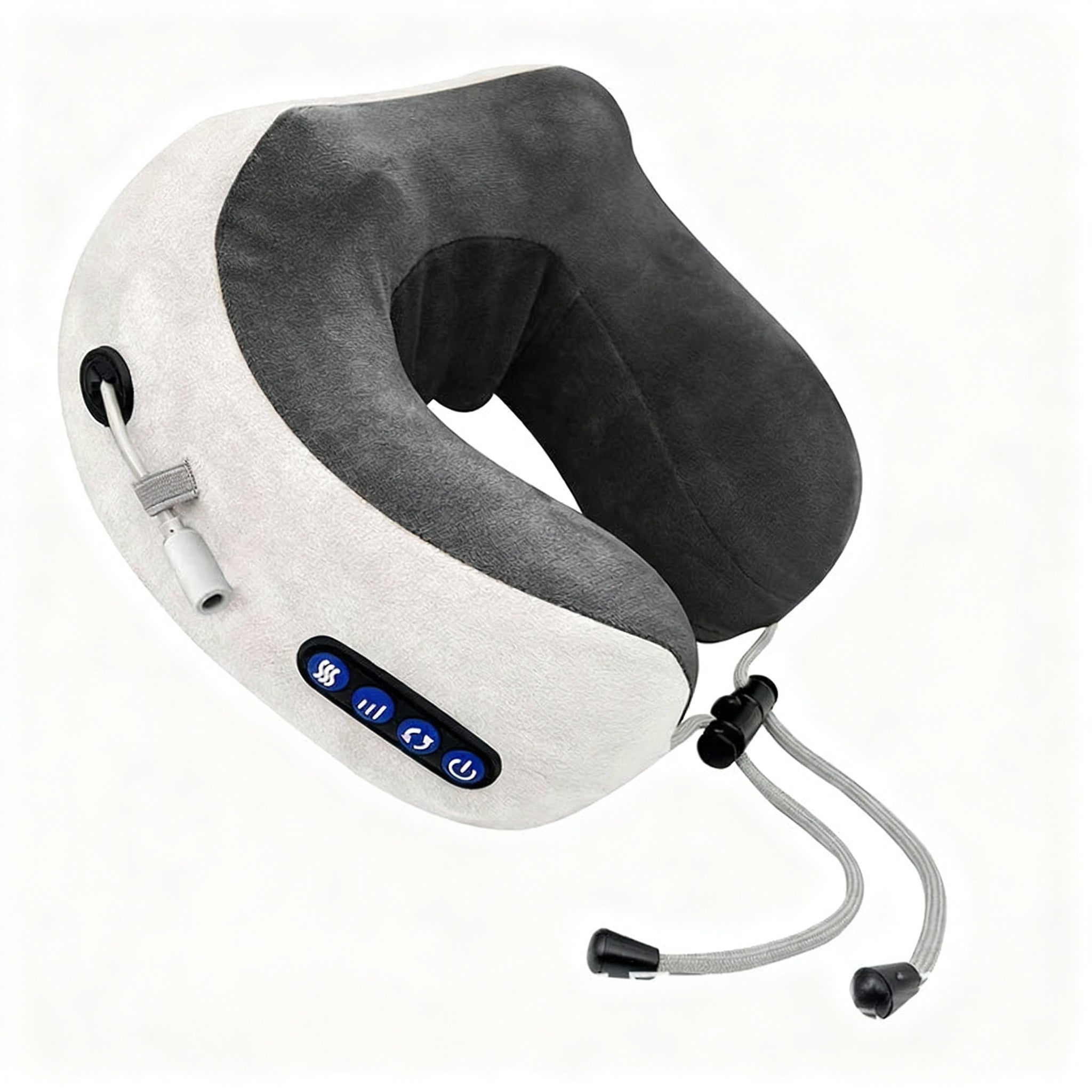 Appareil massage cou et cervicales, Shiatsu – Oreiller Électrique pour soulagement Douleur Cervicale & Nuque