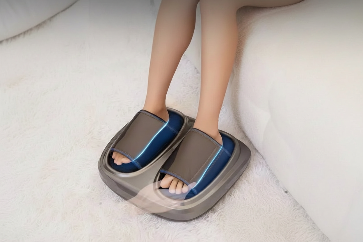 Gros plan 1 - Pieds insérés par l'avant dans les ouvertures