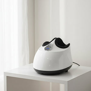 Masseur de pied électrique vibrant & pétrissant – Appareil de massage acupression, rouleaux shiatsu, relaxant pour jambes & pieds – Soulagement douleur