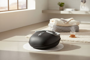 Masseur de pied électrique & enveloppant – Relaxation musculaire, rouleau chauffant, réflexologie & instituts oto, circulation sanguine, soulagement tensions & douleurs.